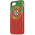 Portuguese Flag Dark Wood iPhone 7 Pro Case